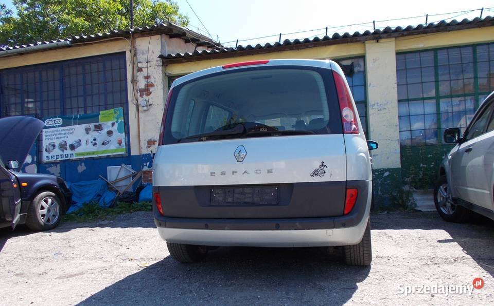 renault ESPACE 22dci 04r klapa szyba bagażnika Zamość