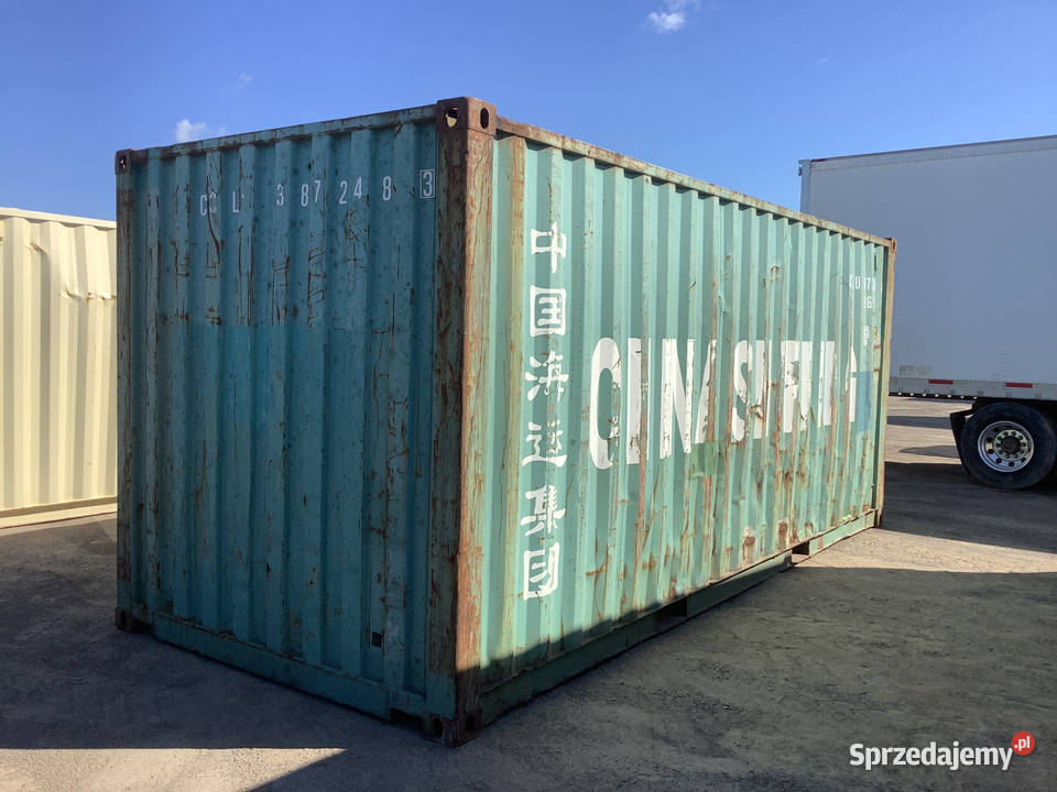 Kontener morski magazynowy 20DV 6 metrowy lubelskie Lubartów