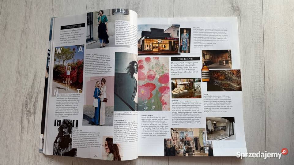 HM Magazine gazeta czasopismo angielsku moda Książki do nauki języka obcego Łódź sprzedam