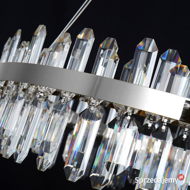 Żyrandol nowoczesny kryształowy lampa wisząca