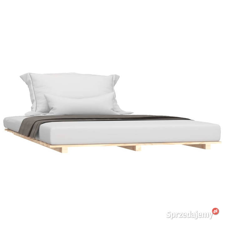 Rama łóżka lite drewno sosnowe 150x200 WM824573 150cm Warszawa