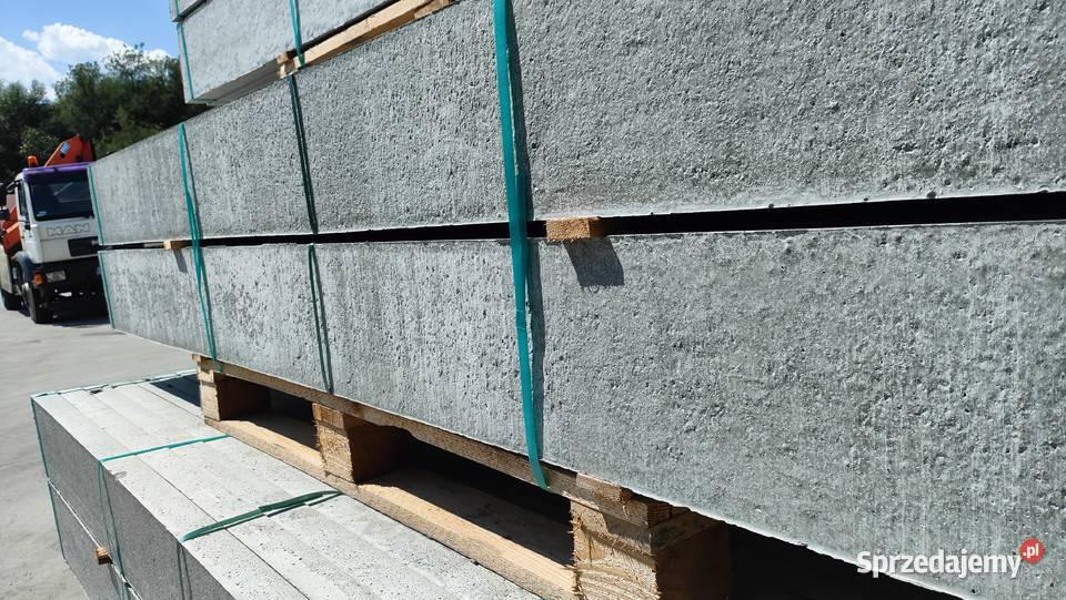 DESKA betonowa podmurówka łącznik panel Elementy betonowe Kraków sprzedam