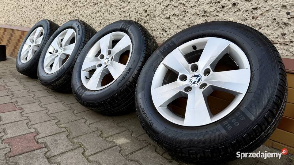 4x Koła Felgi Opony Letnie 16 Skoda Seat Vw Audi Samochodowe Lubiąż sprzedam