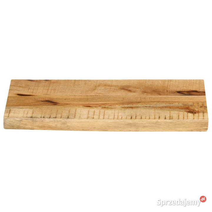 Blat stołu 60x20x38 naturalna krawędź surowe