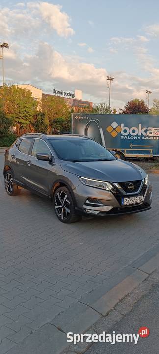 Nissan Qashqai Tekna Salon Polska Bezwypadkowy wielofunkcyjna kierownica