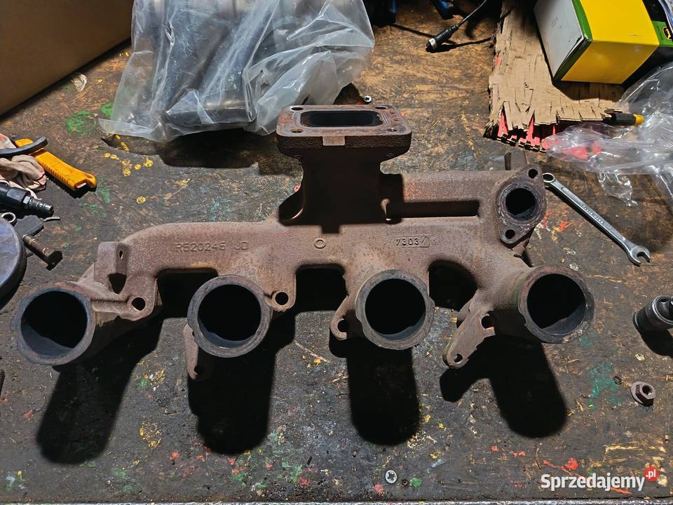 Kolektor wydechowy R520245 John deere 6230 6330 warmińsko-mazurskie Piecki