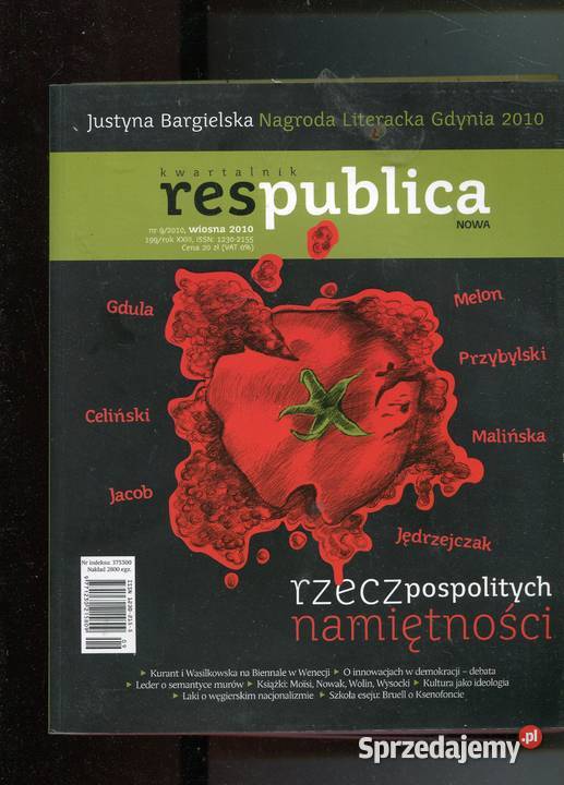 Nowa Res Publica Rocznik 2010 9101112 Komplet zachodniopomorskie sprzedam