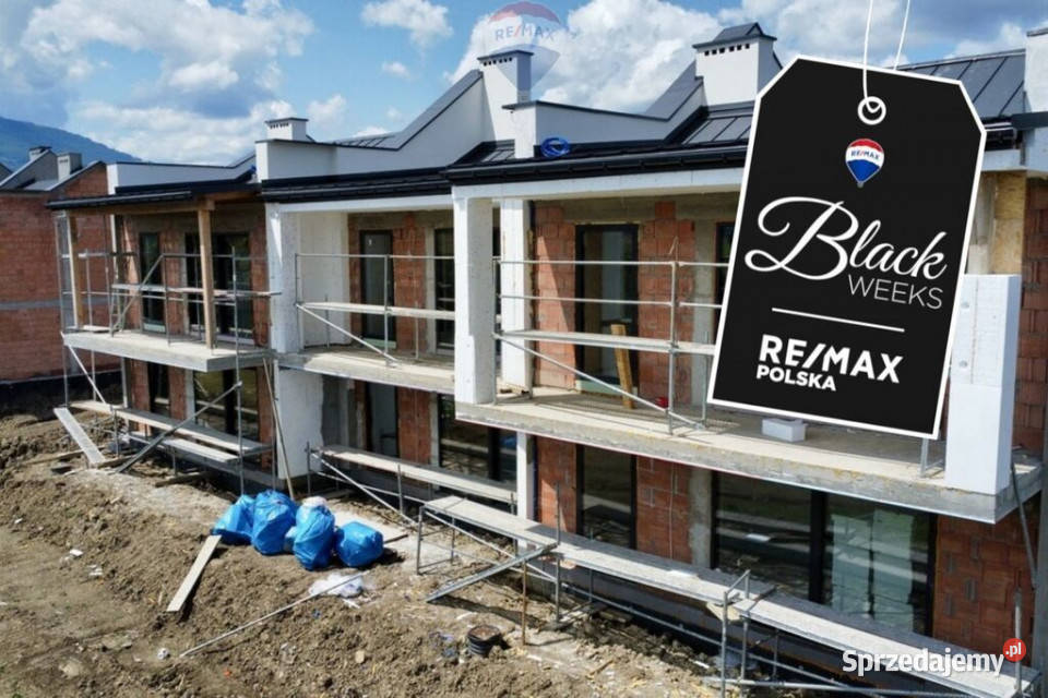 BLACK WEEKS taras i widok na góry Lipowa