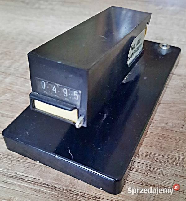 Licznik impulsów Telfa 100 Ohm 1967 r Ostrów Wielkopolski