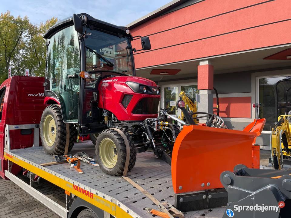 Japoński ciągnik YANMAR SA424 Q 26 4x4 Kabina łódzkie Łódź