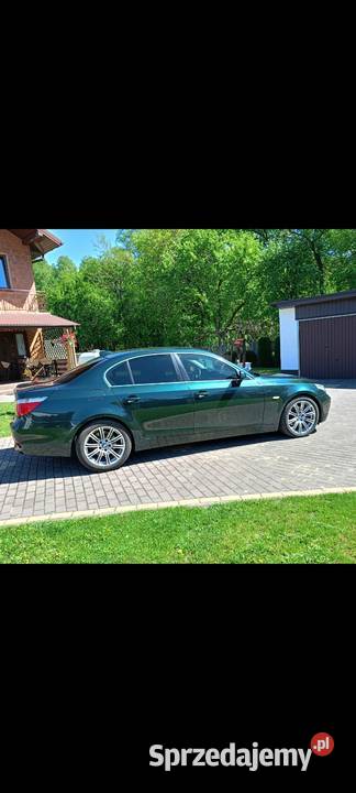 BMW e60 Oxford gruen ll łódzkie