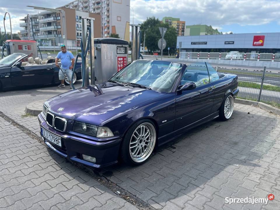 BMW E36 Cabrio Technoviolett r6 320i 323000km Lubin