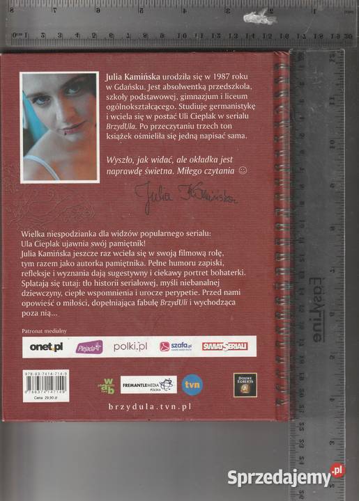 BrzydUla Pamiętnik Julia Kamińska mazowieckie Pruszków