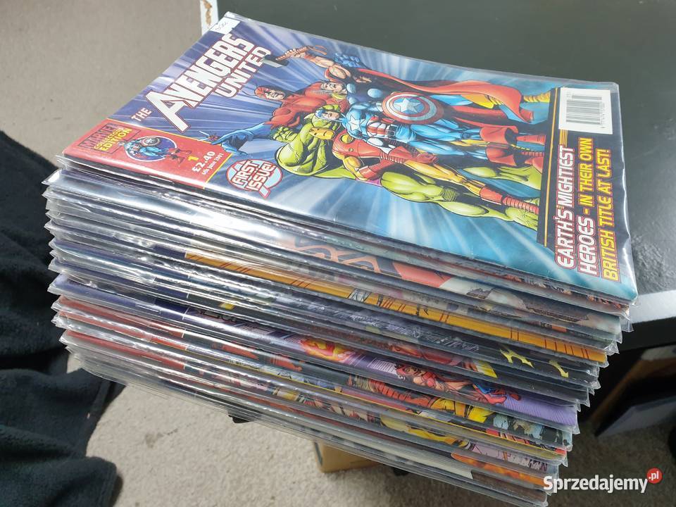 The Avengers United 29 komiksów Marvel język pomorskie sprzedam