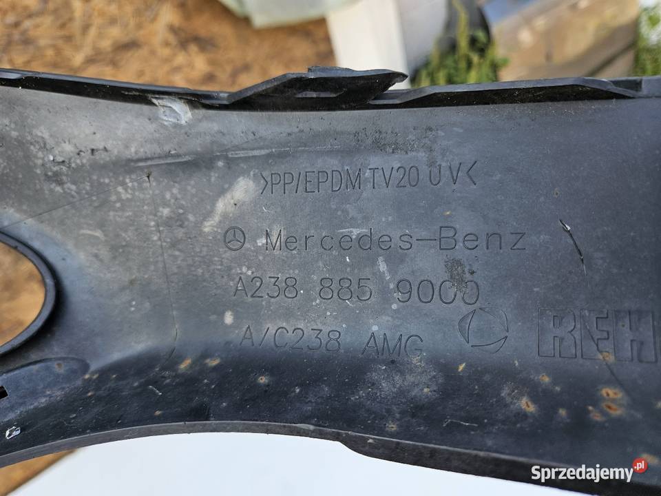 MERCEDES W238 AMG DYFUZOR SPOILER ZDERZAKA TYŁ Międzychód