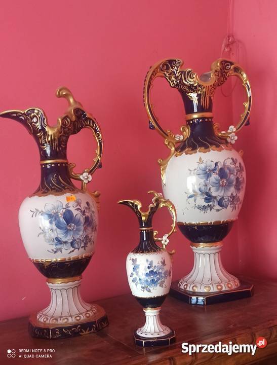Amfora średnia Royal Dux Made in Czechoslovakia Gdańsk