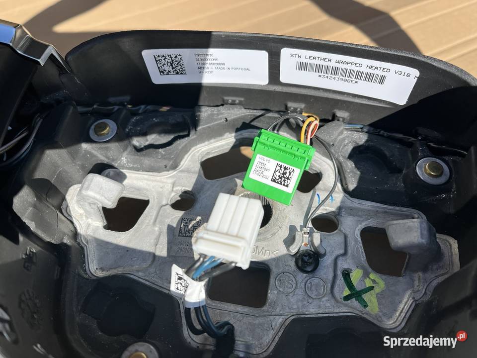 Kierownica skórzana z podgrzewaniem z Volvo XC40 podkarpackie Rzeszów