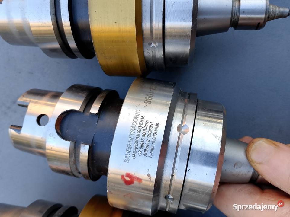 Trzpień Uchwyt Sauer Ultrasonic CNC Nowy Tomyśl