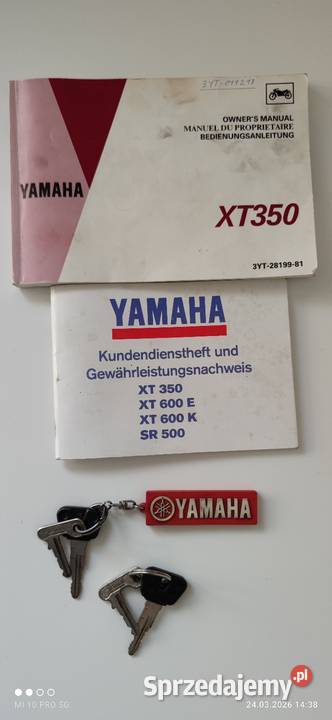 Yamaha XT 350 Yamaha Warszawa sprzedam