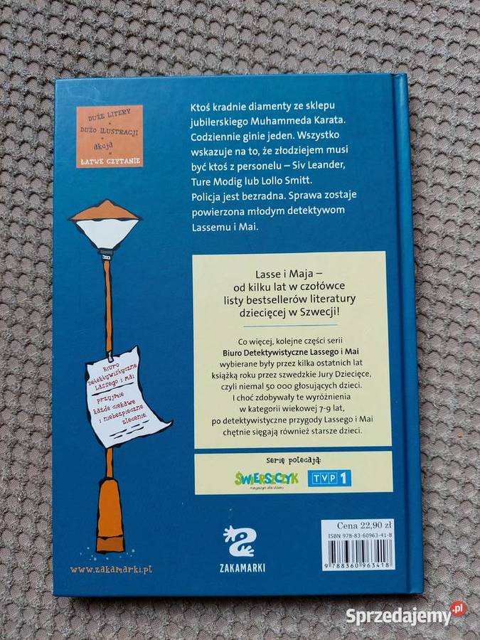 Tajemnica diamentów Martin Widmark Helena Willis Kraków