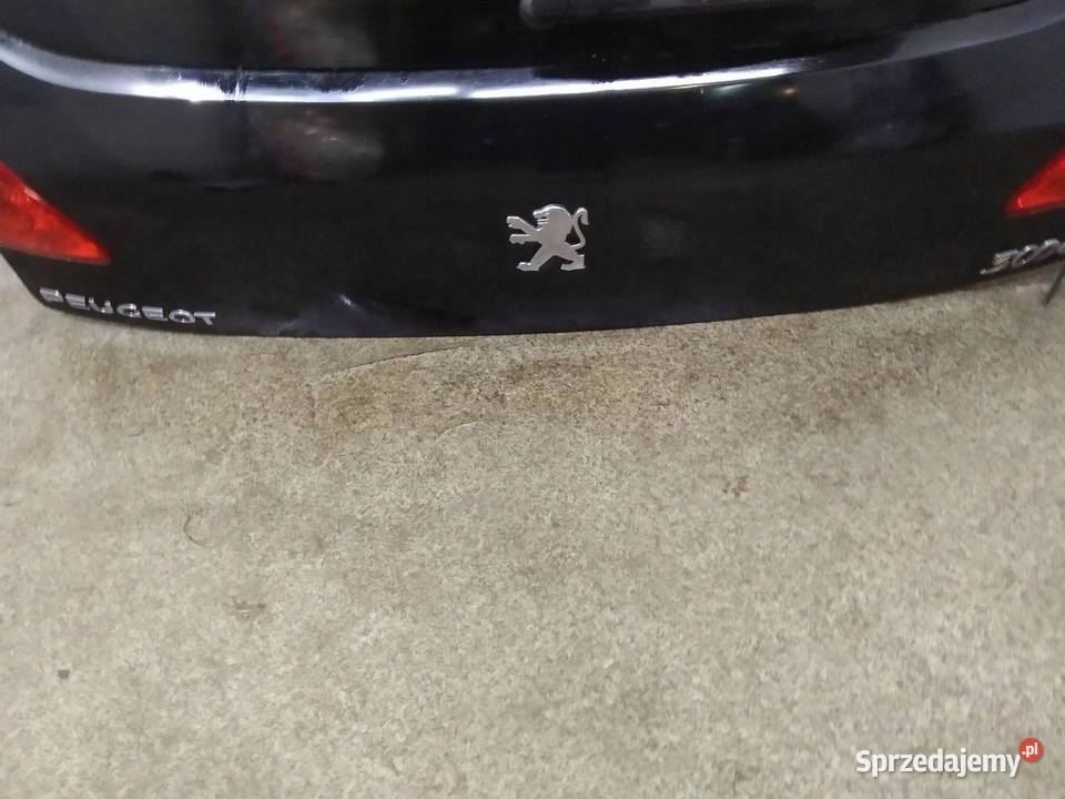 KLAPA TYŁ SZYBA KTVD Peugeot 3008 I 20092016