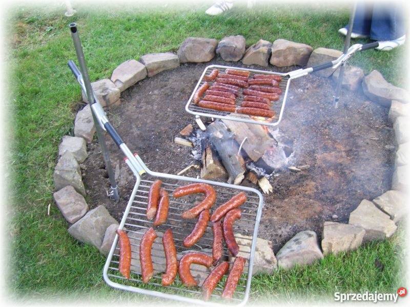 GRILL OGNISKOWY ogrodowy ognisko NIERDZEWNY Grillowanie Sanok sprzedam