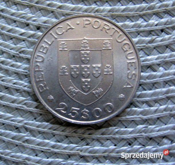 Portugalia 25 Escudo 1979r Międzynarodowy