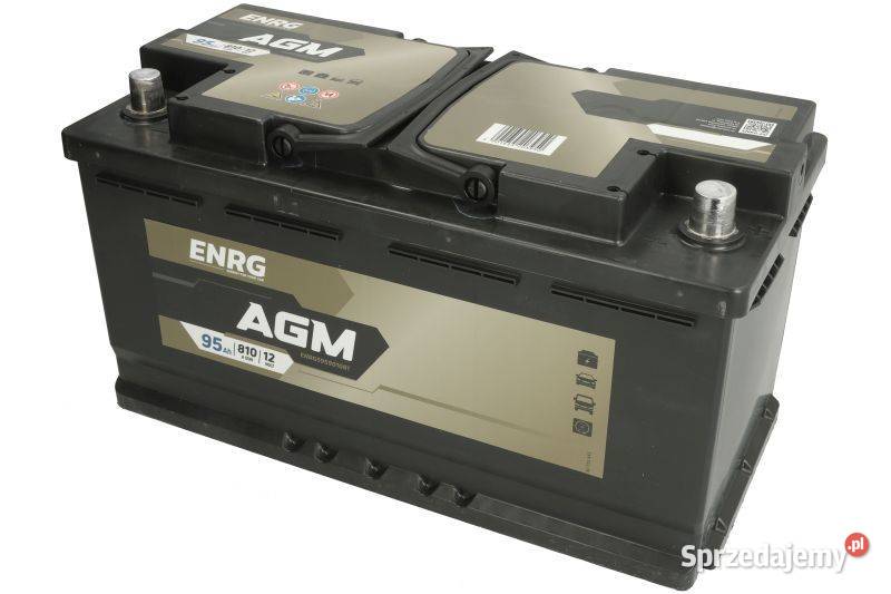 ENRG Akumulator 95Ah 810A P agmrozruchowy Rok produkcji 2026 Wrocław