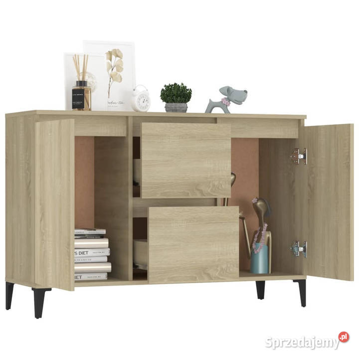 Szafka dąb sonoma 104x35x70 materiał Meble Warszawa