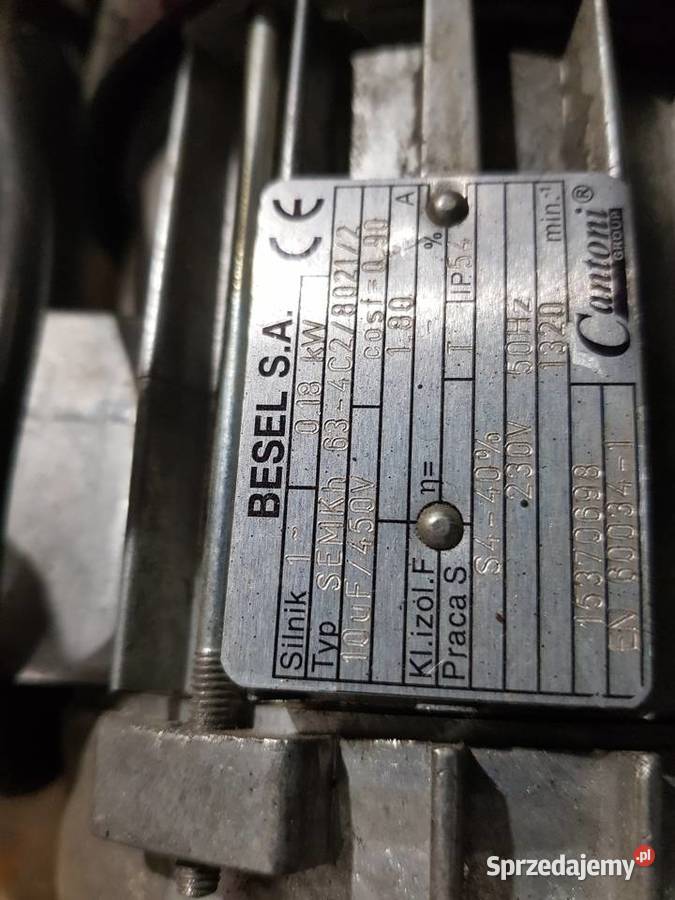 Silnik przekładnia motoreduktor podajnika Starogard Gdański