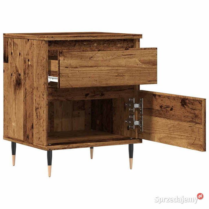 Szafka nocna stare drewno 40x35x50 materiał Warszawa sprzedam