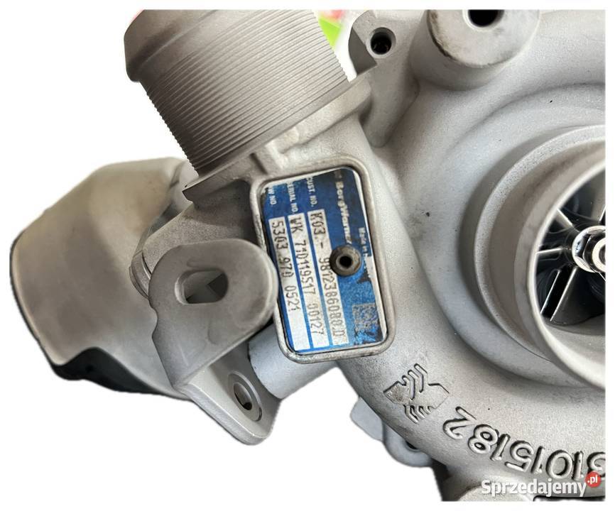 Turbosprężarka Regenerowana Turbina 53039700521 sprzedam