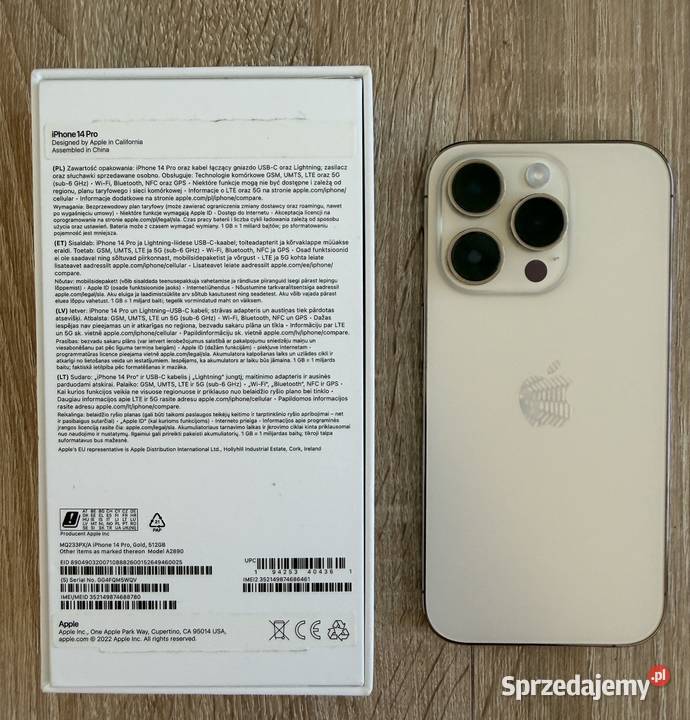 iPhone 14 PRO 512 GB Warszawa sprzedam