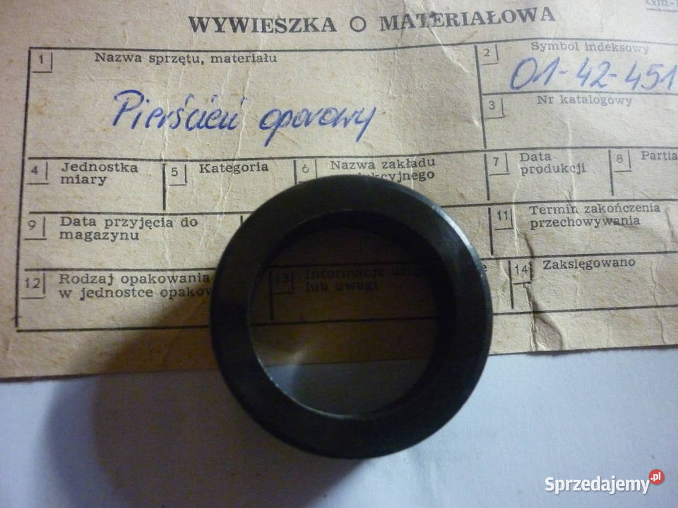 Ckm wz43 Goriunow pierścień oporowy Dębica