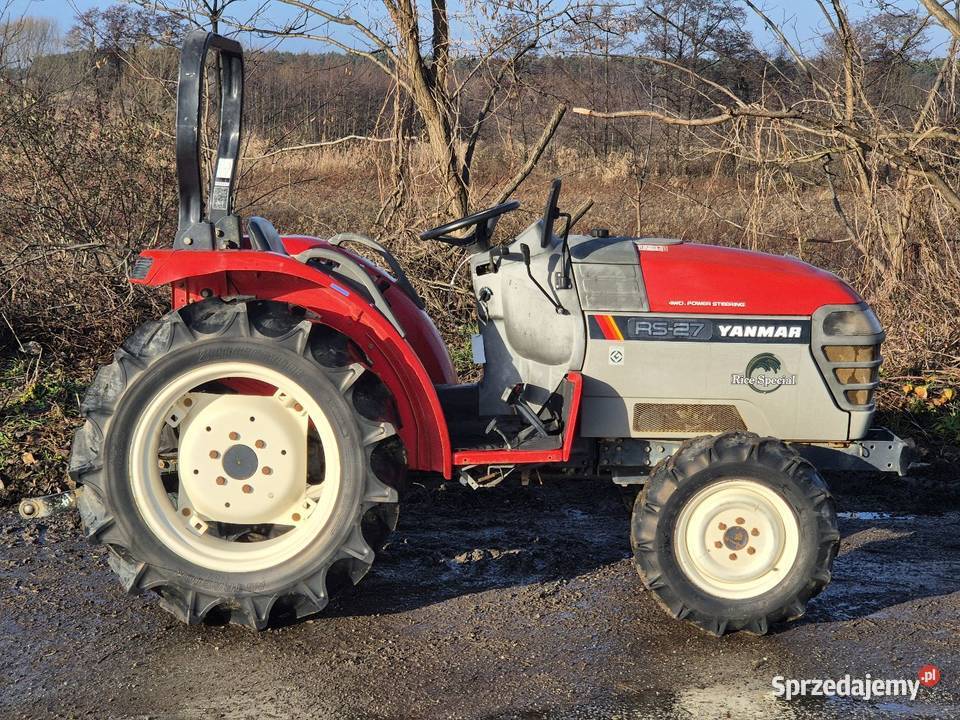 Traktorek traktor YANMAR RS27D 27 44 Wspomaganie Małuszyn