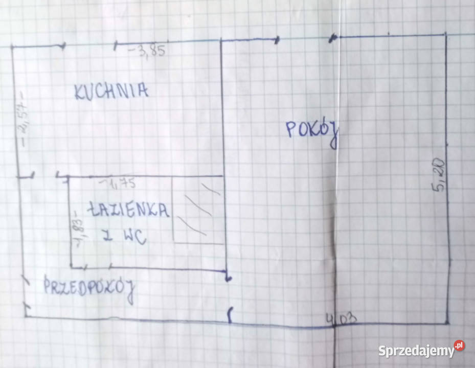 Sprzedam mieszkanie w Sarnowie kToszka Sarnów