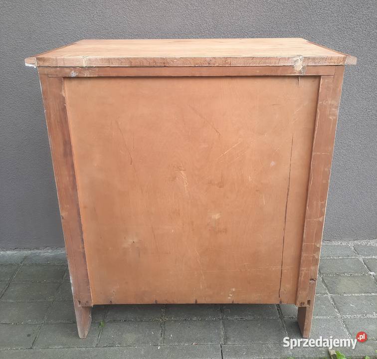 Stara komoda szafka biała przecierana shabby Tczew sprzedam