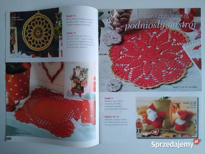 Sabrina Robótki Boże Narodzenie 62013 szydełko Gdańsk