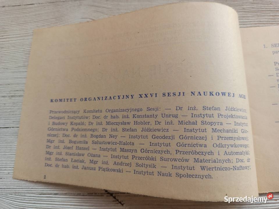 Zaproszenie na XXVI Sesje Naukową AGH XXXI Zjazd Ostrów Wielkopolski