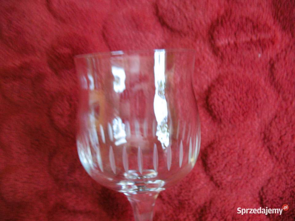 Kieliszki do wina whisky 2 sztuki z ozdobnym Siedlce