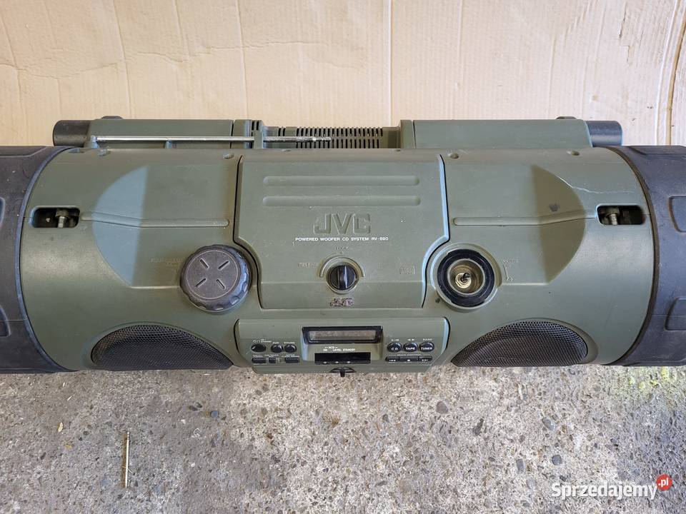 Boombox JVC RVB90AG radioodtwarzacz bumbox