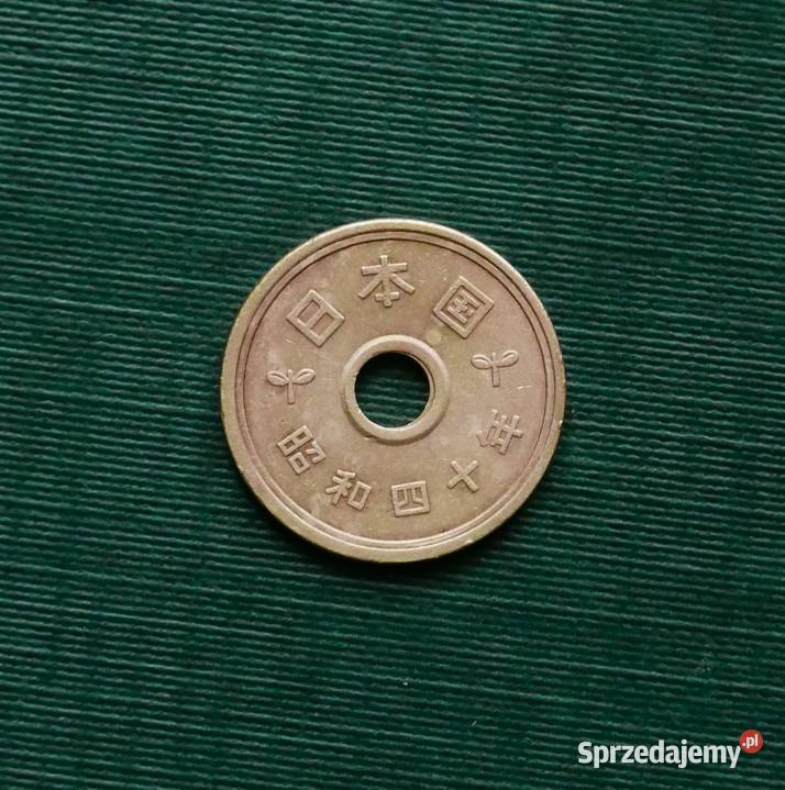 Japonia 5 jenów 1965r śląskie Gliwice