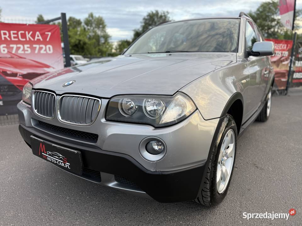 BMW X3 4x4 Klima Skóry Manual Isofix Elektryka autoalarm X3 wielkopolskie Poznań