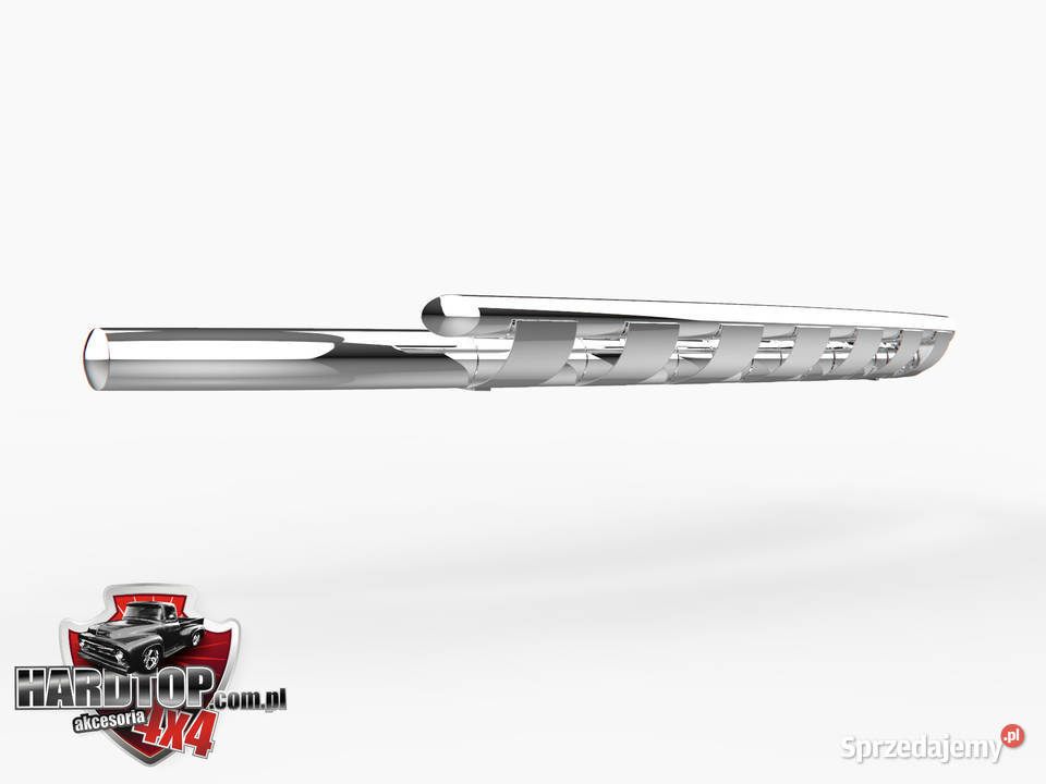 Orurowanie przednie FORD RANGER 2023 76mm Chrom Pasłęk