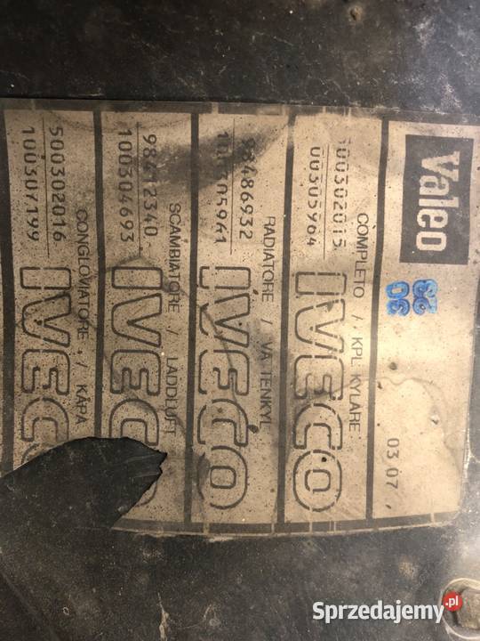 CHŁODNICA WODY AUTOSAN RADIATOR