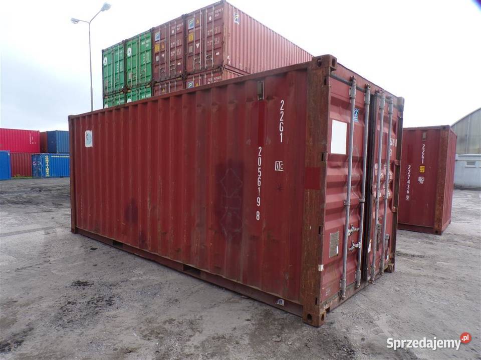 Kontener morski 20DV 6 metrowy Lublin