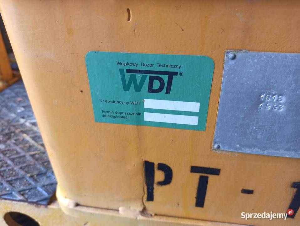 Wózek elektryczny widłowy żółty WDT 38409392 łódzkie Skierniewice