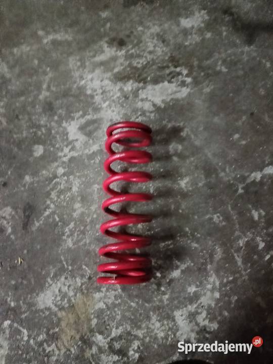 Sprężyna tylnego amortyzatora Suzuki RM 125 9599 Zawieszenie Góry Mokre