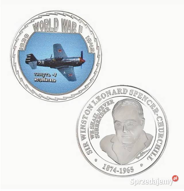 Kolekcjonerski zestaw monet medali Warszawa