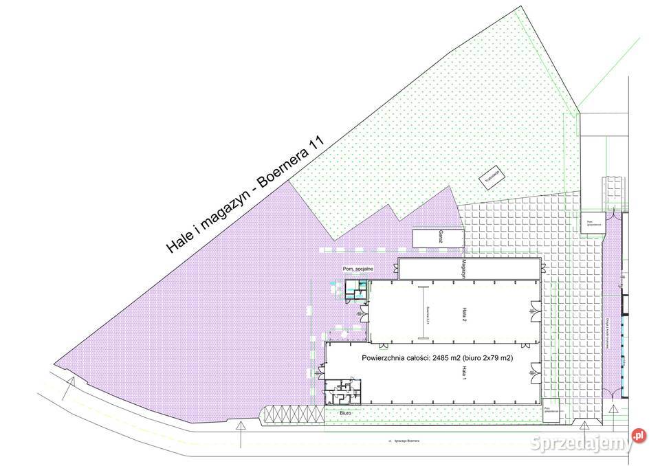 Najem nieruchomości z Halami produkcyjno Ostrowiec Świętokrzyski sprzedam
